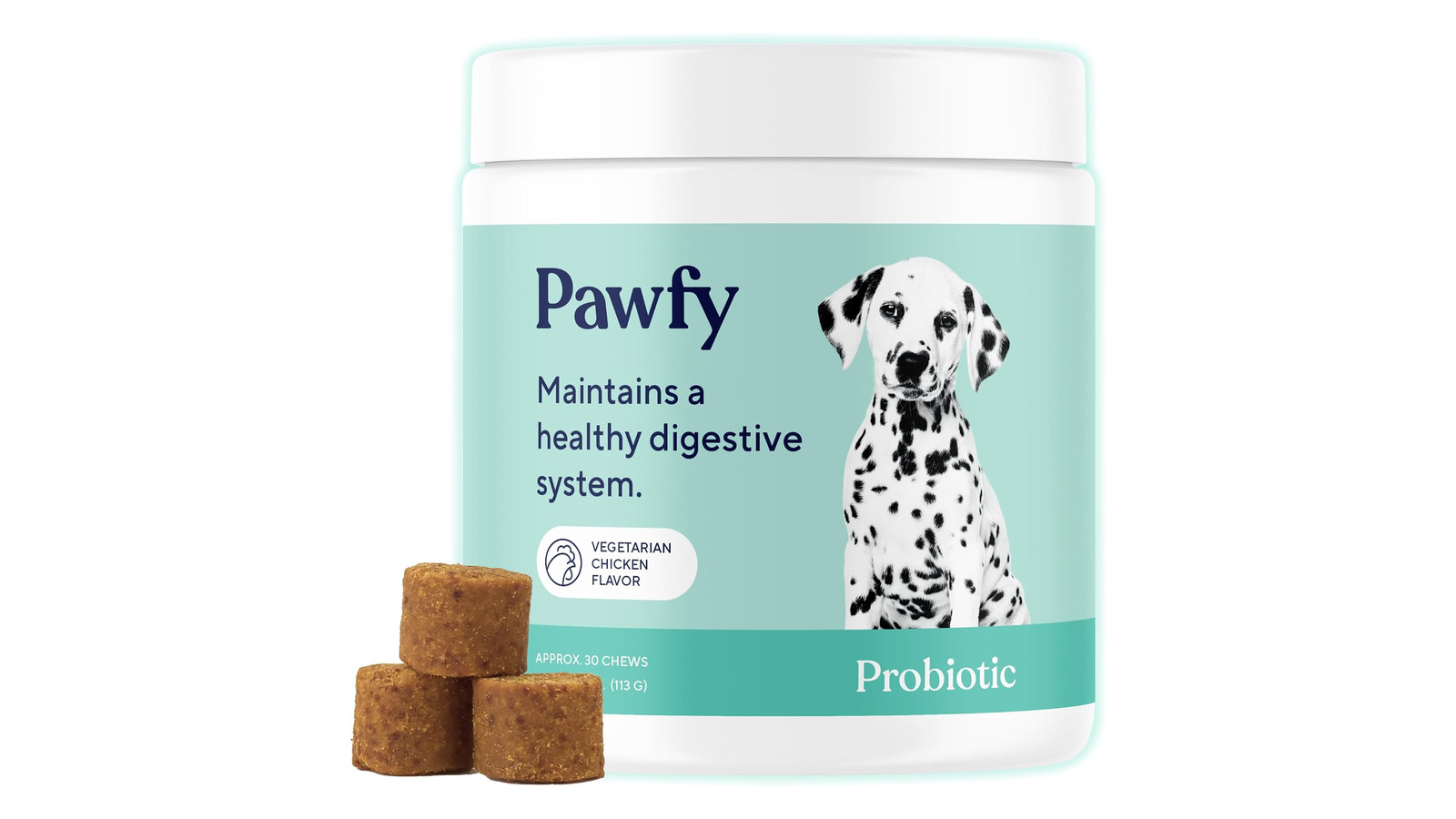 Pawfy Probiotic card