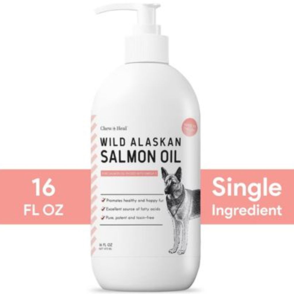 Chew + Heal Wild Alaskan Salmon Oil card