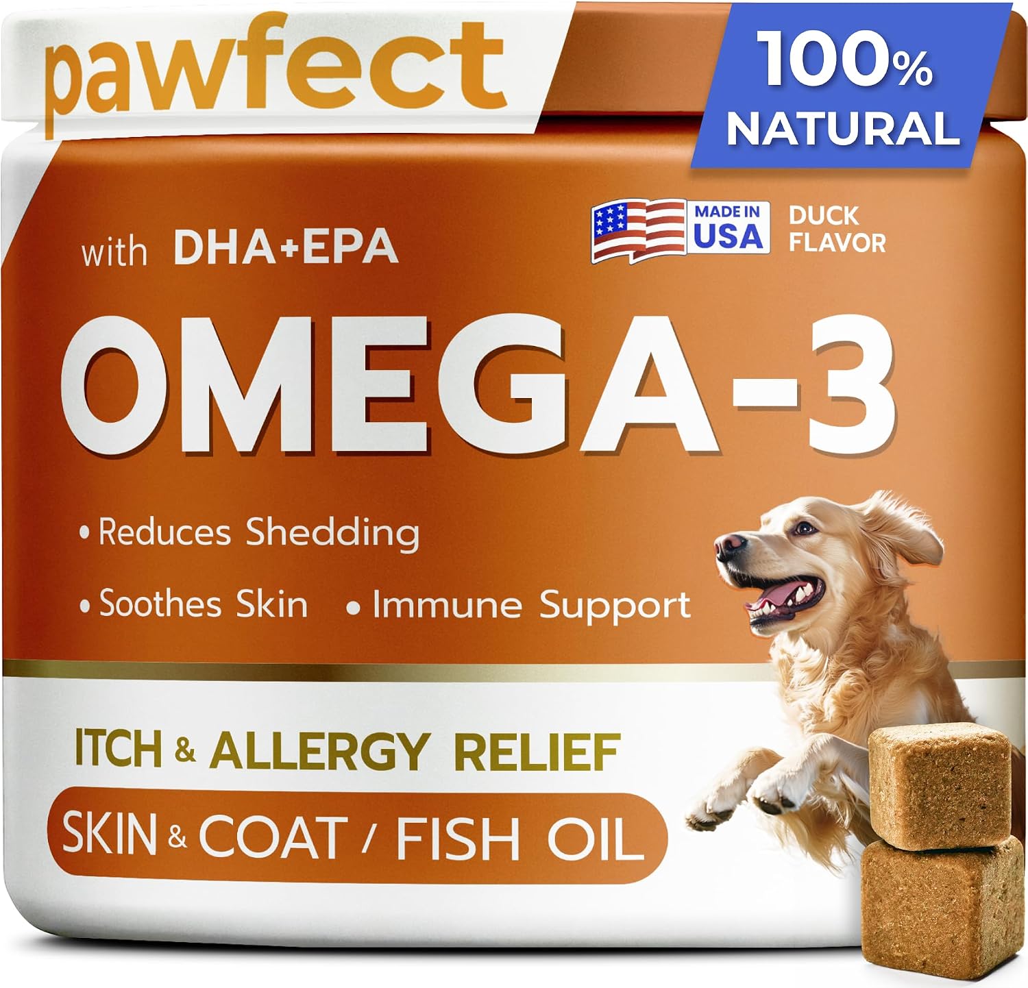 Pawfect Omega Treats card